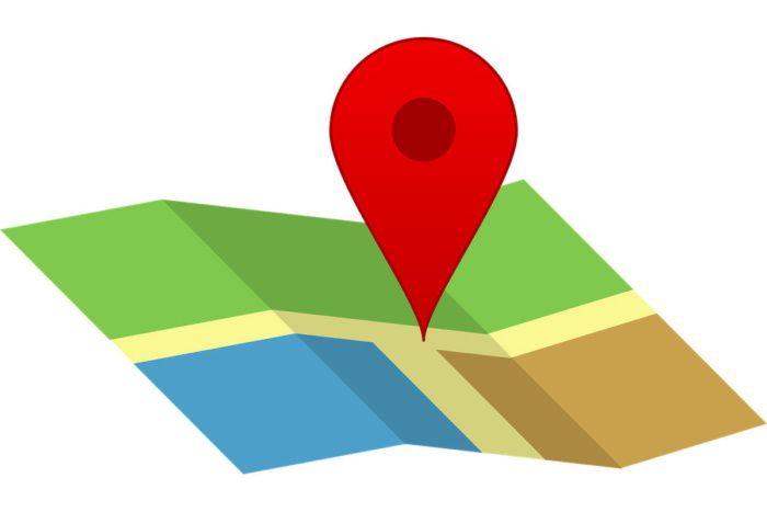 location pin